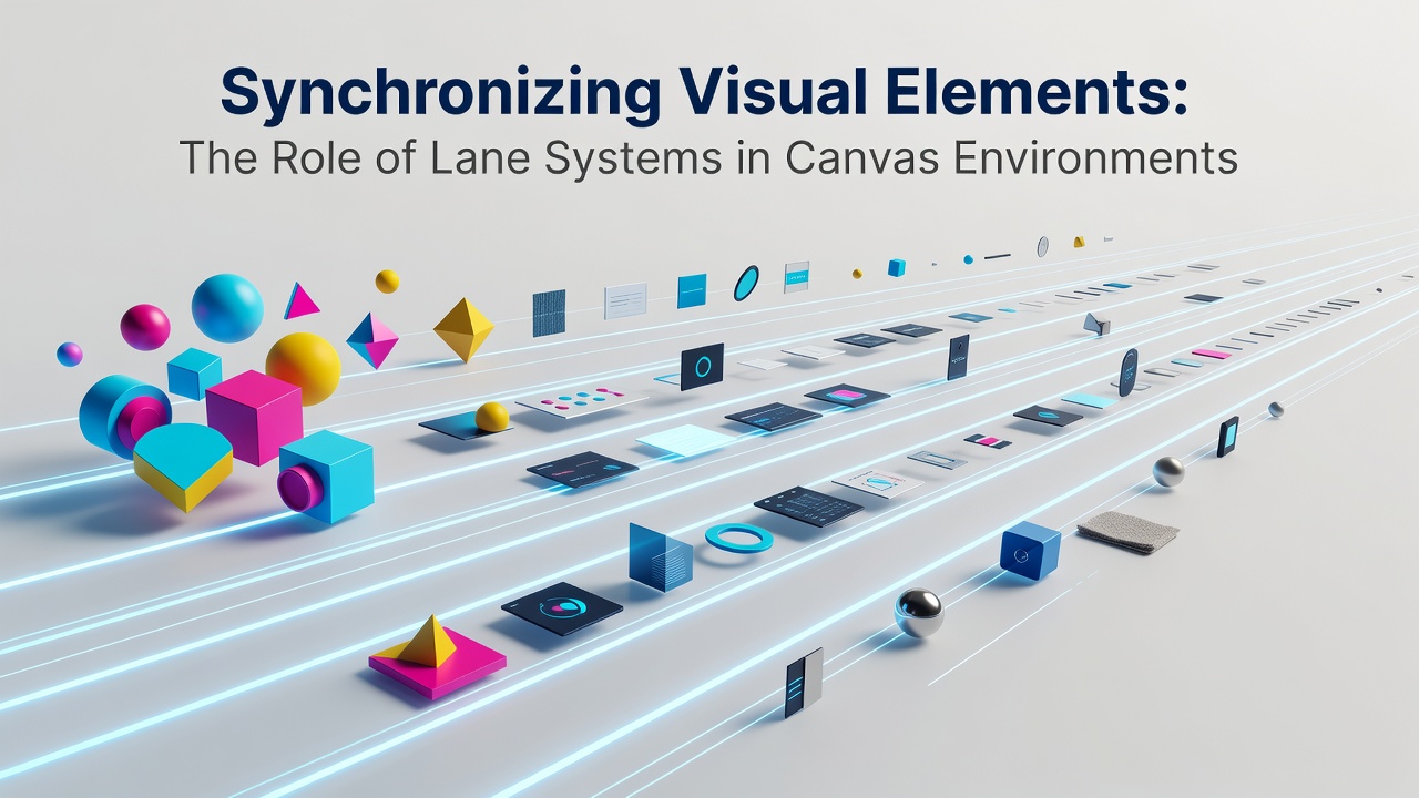 Synchronizing Visual Elements: The Role of Lane Systems in Canvas Environments